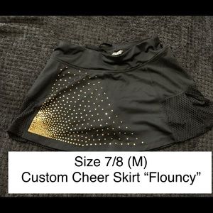 Youth (cheer type- Flouncy Skirt/Skort) Custom